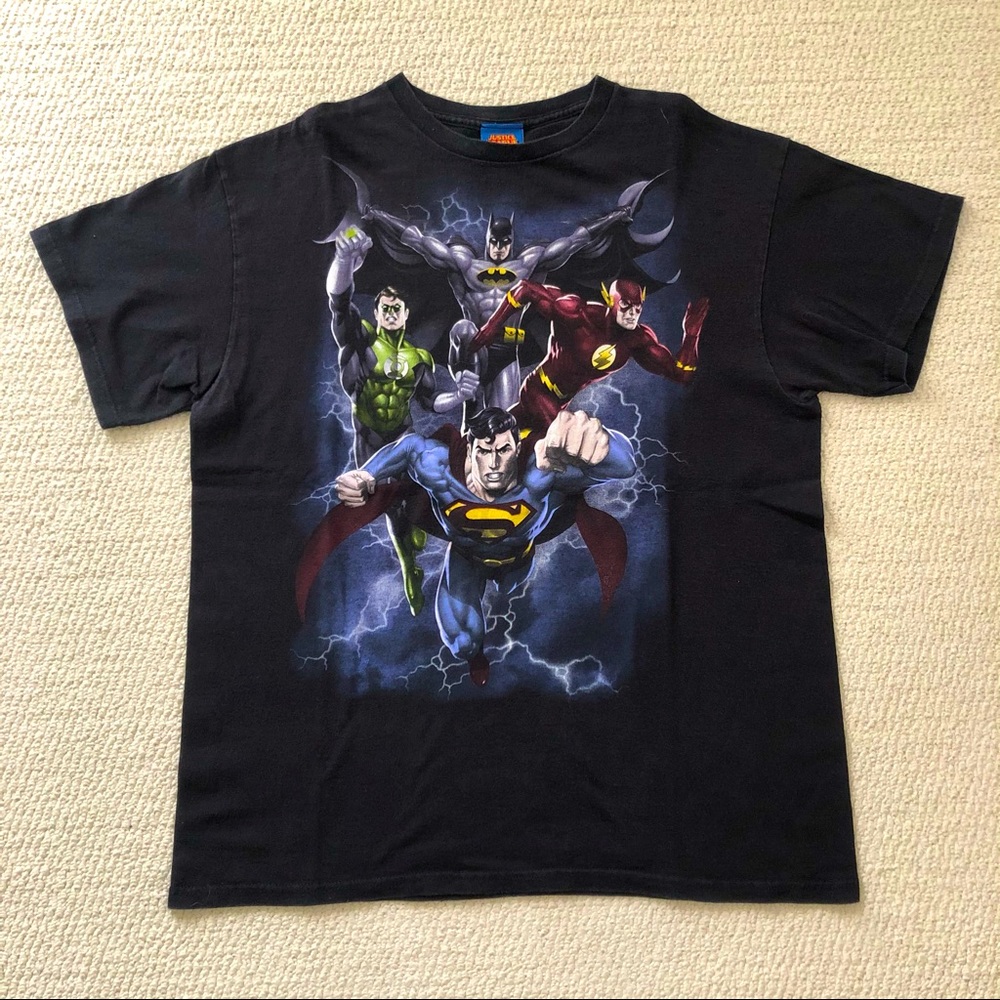 Retro Justice League Graphic Tee